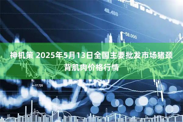神机策 2025年5月13日全国主要批发市场猪颈背肌肉价格行情
